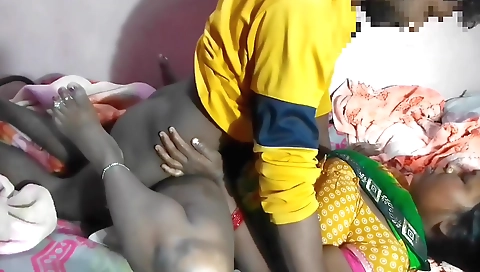 Sexy mature black chick gets a big dick hard on her