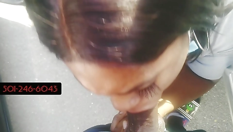 Ebony girl deepthroating a fat cock in hd pov video