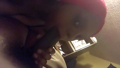 Black guy sticks his cock inside a deepthroat pussy