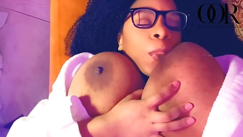 Black and ebony girl is going to be your favorite sex babe