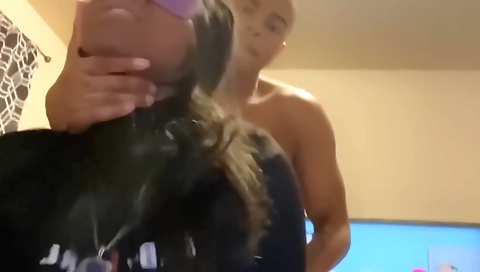 Big booty ebony milf with fat ass shows her desire for cock