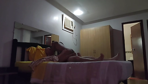 Ebony chick is horny and she is eager to satisfy her desires