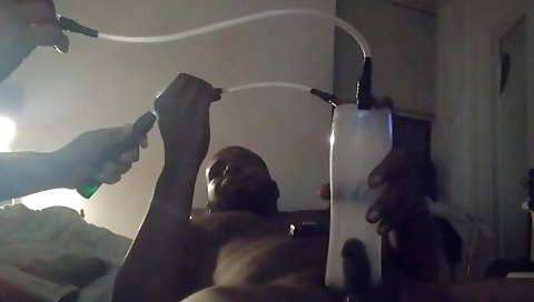 Ebony teen with hairy pussy gets her big cock rammed