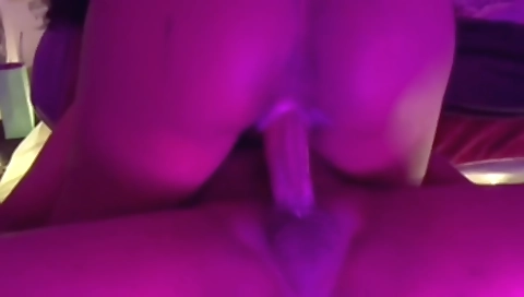 Ebony couple fucked in the bed and had their anal filled